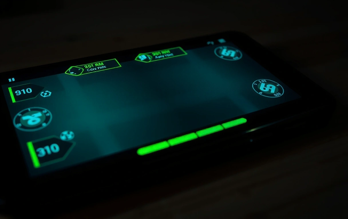 Poker Mobile Interface